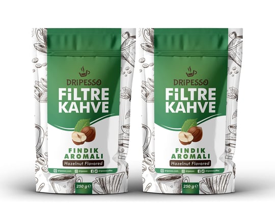 Dripesso Fındık Aromalı Filtre Kahve 500g