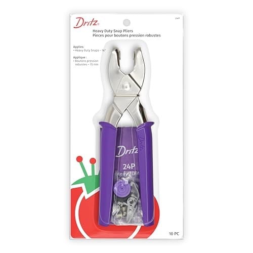 Dritz 24P, sağlam yaylı pense, metal. - Seçenekler: Anlık fotoğraflar, Yaylı aletler, Çıtçıtlar, Çıtçıtlı pense