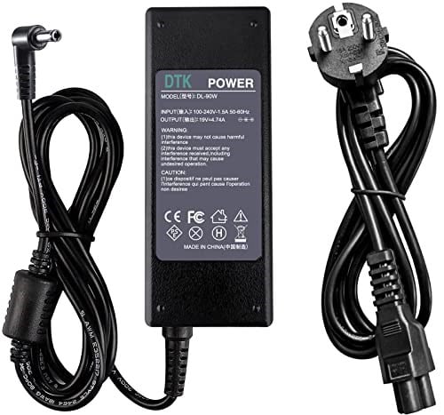 DTK ASUS 19V 4.74A için güç kaynağı ASUS dizüstü bilgisayar şarj kablosu için 90W şarj cihazı AC adaptör fişi: 5.5 x 2,5 mm