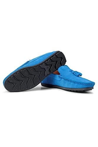 Ducavelli Fransen Hakiki Deri Erkek Günlük Ayakkabı, Loafer Ayakkabı, Hafif Ayakkabı, Püsküllü Loafer, Süet Ayakkabı