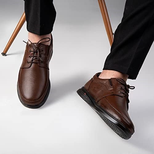Ducavelli String Hakiki Deri Comfort Ortopedik Erkek Günlük Ayakkabı, Baba Ayakkabısı, Ortopedik Ayakkabı