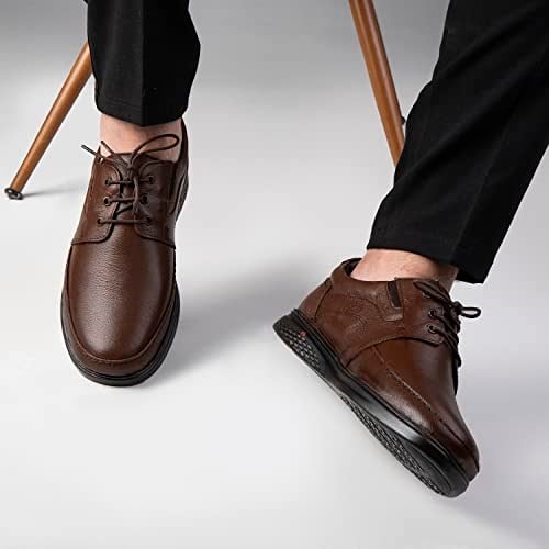 Ducavelli String Hakiki Deri Comfort Ortopedik Erkek Günlük Ayakkabı, Baba Ayakkabısı, Ortopedik Ayakkabı