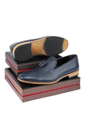 Ducavelli Tusa Hakiki Deri Erkek Klasik Ayakkabı, Loafer Klasik Ayakkabı