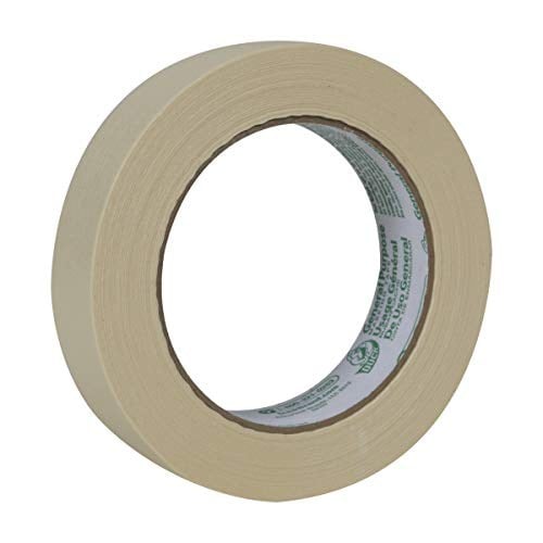 Duck Marka 286655 Genel Amaçlı Maskeleme Bandı, 0,94 İnç x 60 Yard, Bej, Paket başına 36 Rulo