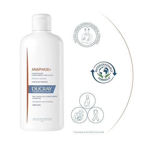Ducray Anaphase+ Shampoo Saç Dökülmelerine Karşı Bakım Şampuanı 400 mL - Seçenekler: 400 ml, 200 ml, 400 ml (2 paketi)