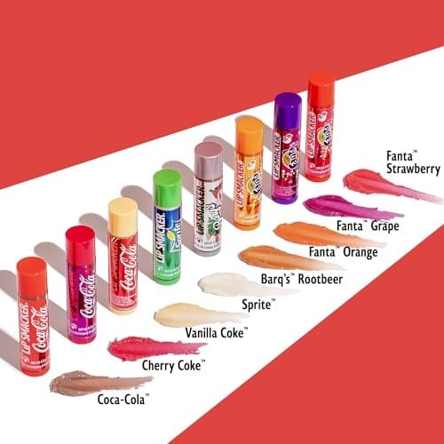 Dudak Smacker Coca-Cola Dudak Balsamı Parti Paketi 8 Adet