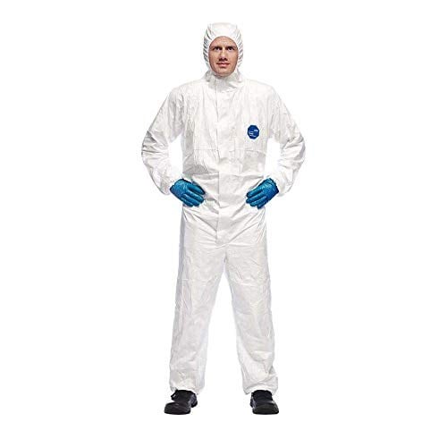 DuPont Tyvek 500 X-PERT Kimyasal Koruyucu Tulum, Beyaz
