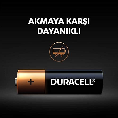 Duracell AA Alkalin Kalem Pil (10Lu Paket) 1,5 V Lr6/Mn1500