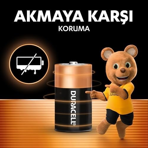 Duracell Alkalin D Piller, 2’li paket