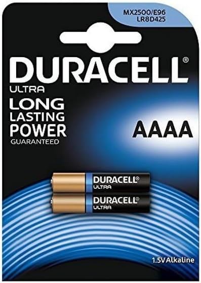 Duracell Alkalin MN2500 AAAA Pil 2li