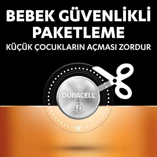 Duracell Cr 2032 Lityum Düğme Pil (4’Lü Paket) 3V, (Cr2032)