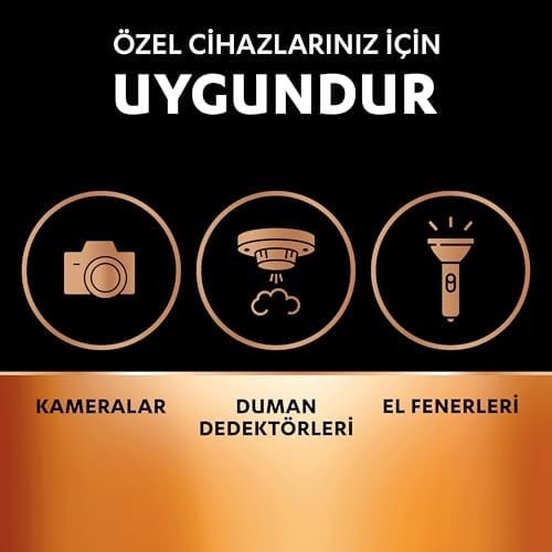 Duracell Cr123 Yüksek Güçlü Lityum Pil (2’Li Paket) 3V (Cr123A / Cr17345) – Uzun Kullanım Ömrü – Kameralarda, Duman Dedektörlerinde Kullanım Için – 10 Yıl Depolama Ömrü Garantisi - Sızıntı Önleme