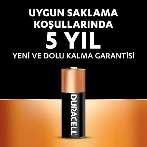 Duracell Mn27 Alkalin Özel Pil (Tekli) 12V (A27 L828), Uzun Kullanım Ömrü Garantili, Uzaktan Kumandalarda, Kablosuz Kapı Zillerinde, Güvenlik Sistemlerinde Kullanım Için