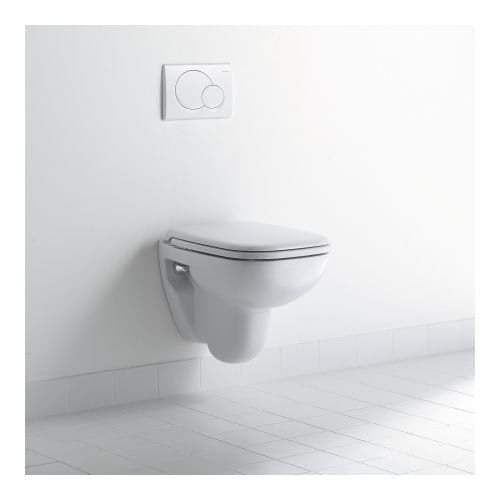 Duravit Klozet kapağı D-Code, Üre termoset Klozet kapağı, Paslanmaz Çelik Menteşeli Klozet Kapağı, Beyaz