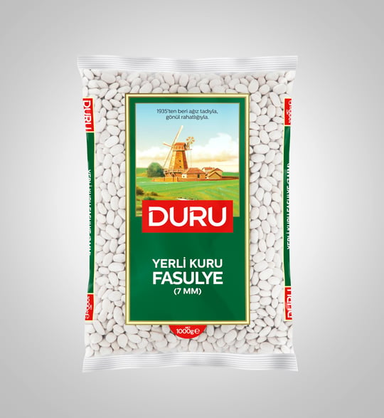 Duru Bakliyat Kuru Fasulye 7 Mm 1000 Gr