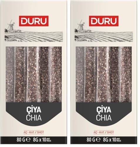 Duru Chia Aç-Kat, 8 Adet x 10 Gram 2li paket