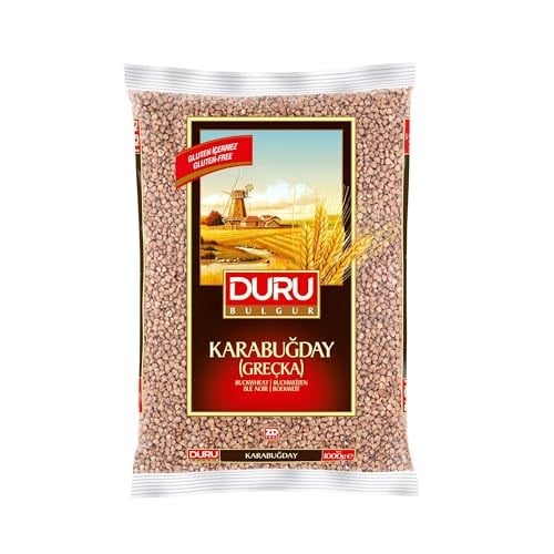 Duru Karabuğday (Greçka) 1000 g - Yüksek Lifli ve Protein Kaynağı, Diyet ve Salatalar İçin Uygun