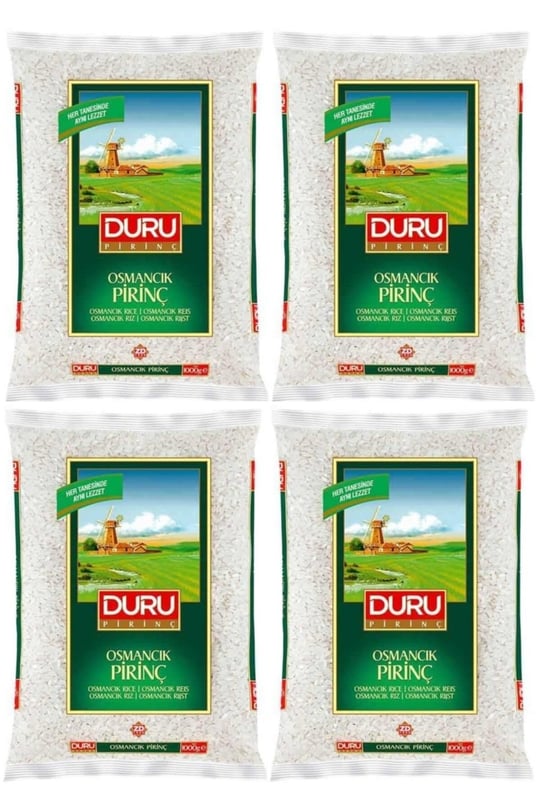 Duru Osmancık Pirinç 1000 gr X 4 Adet