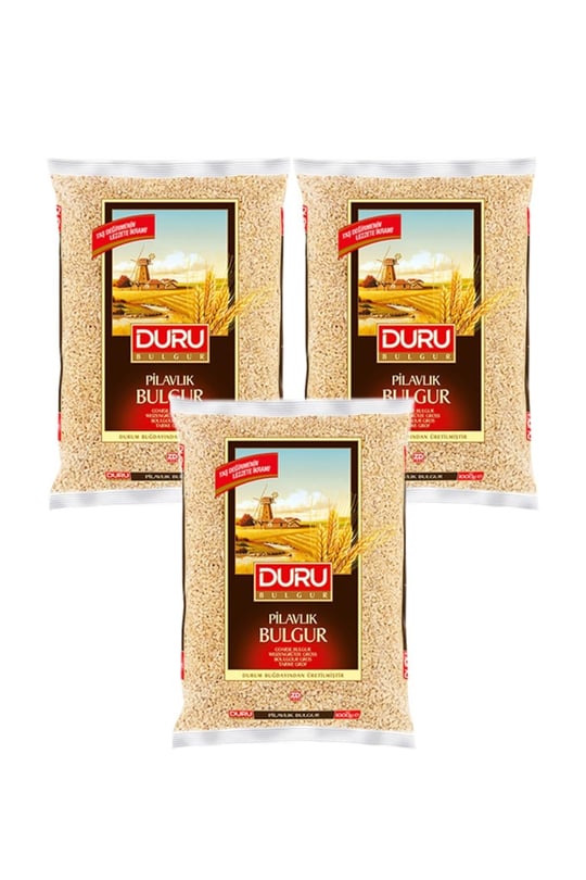 Duru Pilavlık Bulgur 1000 gr X 3 Adet