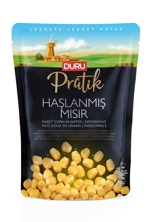 Duru Pratik Haşlanmış Mısır 400gr