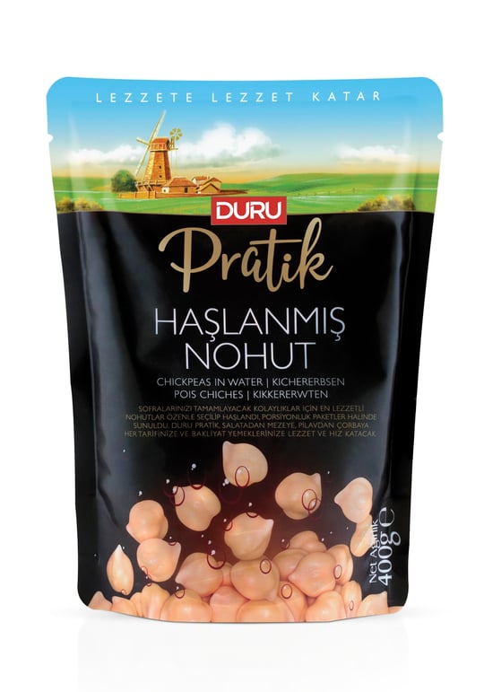 Duru Pratik Haşlanmış Nohut 400 Gr