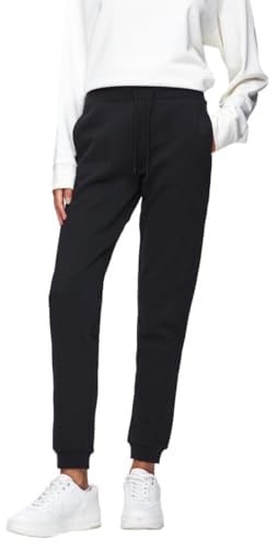 Düz Jogger Regular Fit Siyah Eşofman