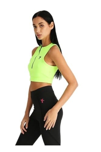 Düz Neon Yeşil Kadın Büstiyer S-SORME, XL, 5002974686