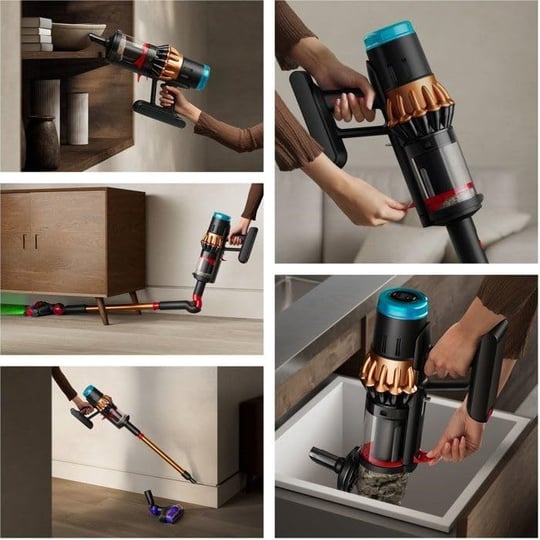 Dyson V16 Piston Animal Kablosuz Süpürge (Mat Siyah/Bakır)
