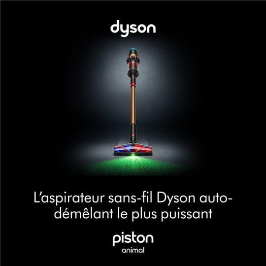 Dyson V16 Piston Animal Kablosuz Süpürge (Mat Siyah/Bakır)