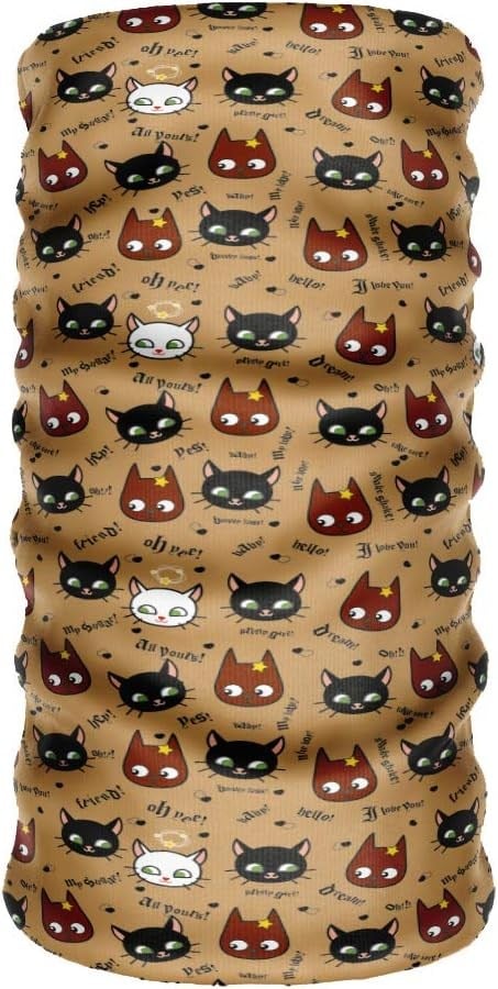 e taktik ® DeBuff Collar Cute Cat Boyunluk Bandana