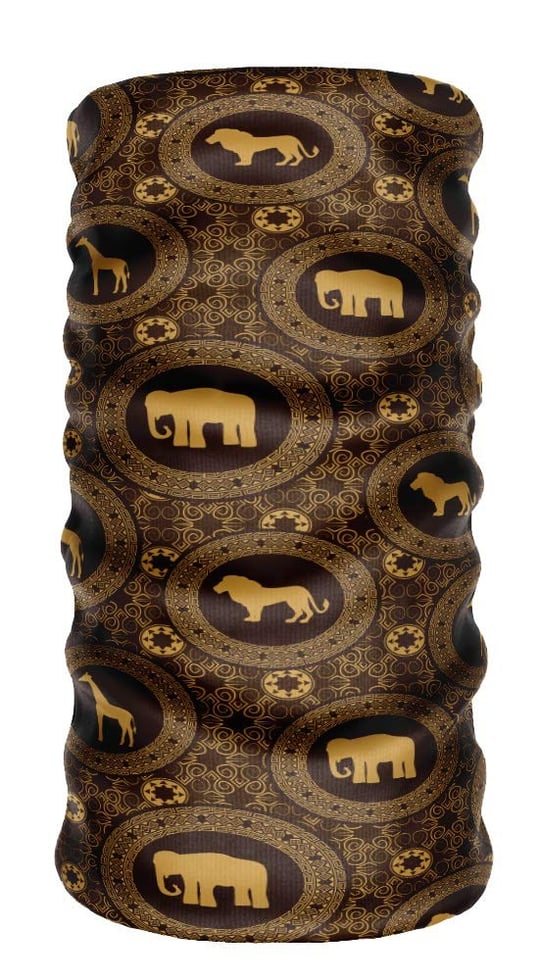 e taktik ® DeBuff Collar Safari Elephant Boyunluk Bandana
