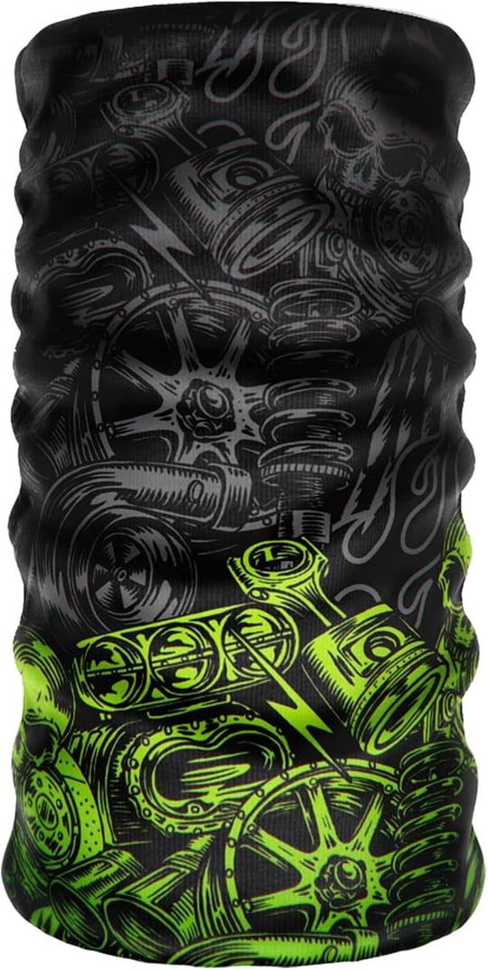e taktik ® DeBuff Collar Skull Junk Yard Web Boyunluk Bandana