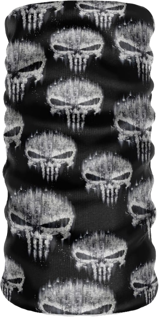 e taktik ® DeBuff Collar Skull Punisher Boyunluk Bandana