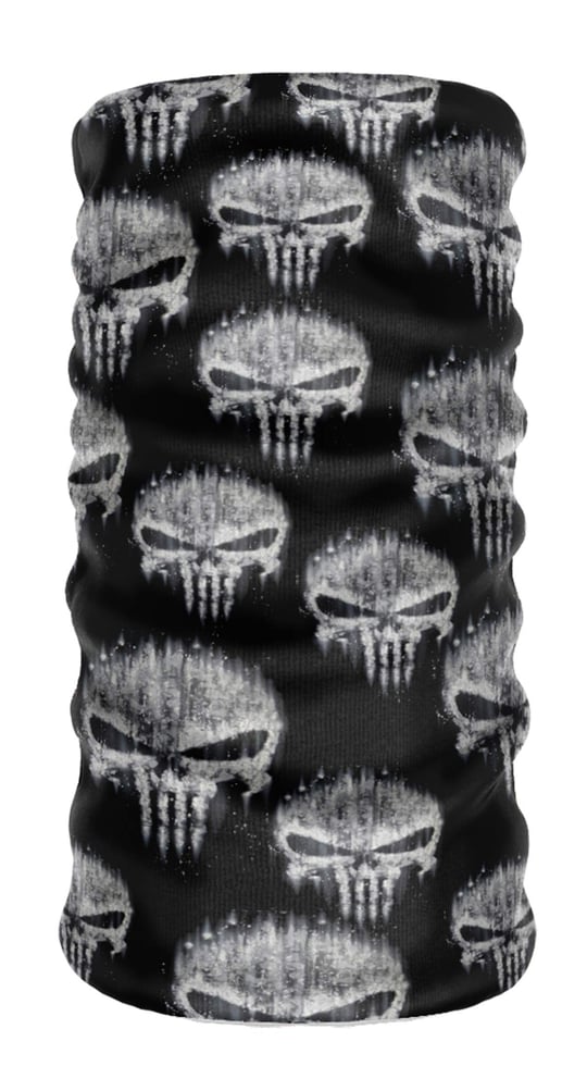 e taktik ® DeBuff Collar Skull Punisher Boyunluk Bandana