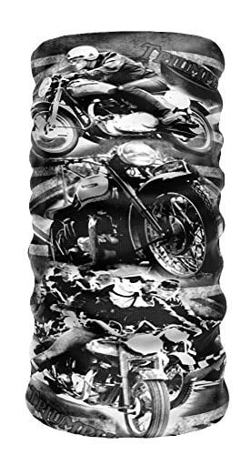 e taktik ® DeBuff Collar Triumph Motocycle Buff Boyunluk Bandana Balaklava