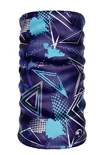 e taktik Extreme Dijital Desing Seamless +UV Mavi Renkli Desenli Boyunluk Bandana Buff Saç Bandı Maske Balaklava Toka