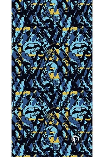 e taktik Extreme Dijital Desing Seamless +UV Mavi Renkli Desenli Boyunluk Bandana Buff Saç Bandı Maske Balaklava Toka