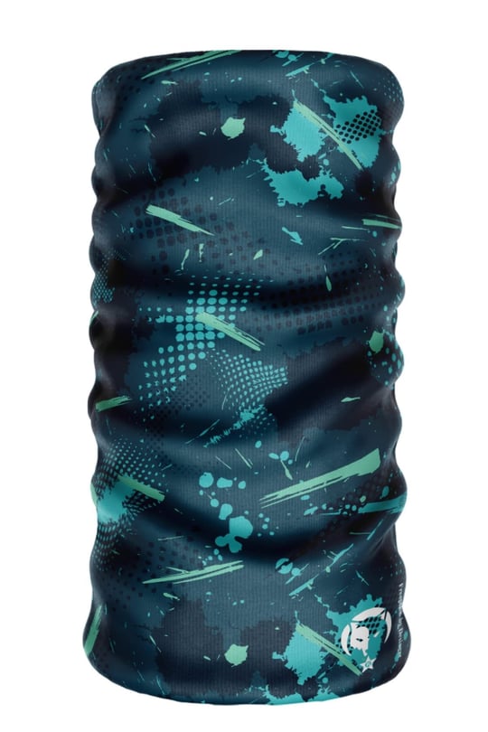 e taktik Extreme Dijital Desing Seamless +UV Mavi Renkli Desenli Boyunluk Bandana Buff Saç Bandı Maske Balaklava Toka