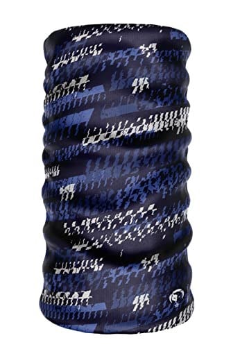 e taktik Extreme Dijital Desing Seamless +UV Mavi Renkli Desenli Boyunluk Bandana Buff Saç Bandı Maske Balaklava Toka