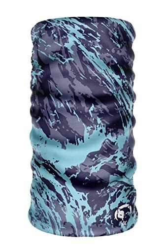 e taktik Extreme Dijital Desing Seamless +UV Mavi Renkli Desenli Boyunluk Bandana Buff Saç Bandı Maske Balaklava Toka