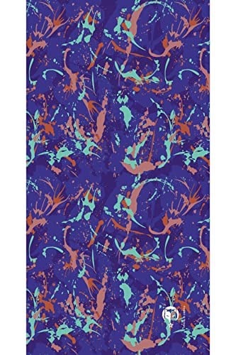 e taktik Extreme Dijital Desing Seamless +UV Mavi Renkli Desenli Boyunluk Bandana Buff Saç Bandı Maske Balaklava Toka