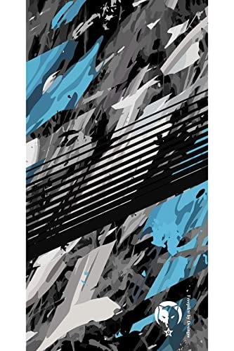 e taktik Extreme Dijital Desing Seamless +UV Mavi Renkli Desenli Boyunluk Bandana Buff Saç Bandı Maske Balaklava Toka