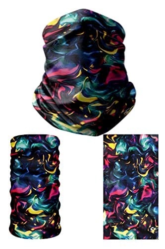 e taktik Multifunctional Colorful Fabric Seamless Knitting UV+ Neckerwear Face Mask Headband Bandana Do Rag Hairband