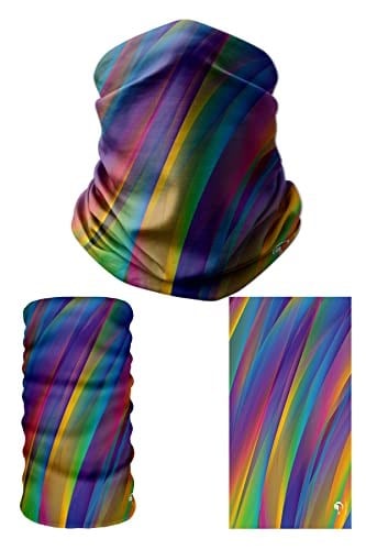 e taktik Multifunctional Colorful Paint Strokes Seamless Knitting UV+ Neckerwear Face Mask Headband Bandana Do Rag Hairband