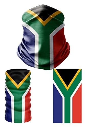 e taktik Multifunctional Flag of South Africa -Vlag van Suid-Afrika Seamless UV+ Bandana Do Rag Hairband