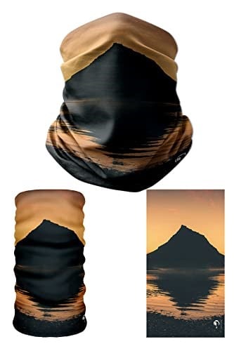 e taktik Multifunctional Mountain and Reflection Seamless Knitting UV+ Neckerwear Face Mask Headband Bandana Do Rag Hairband