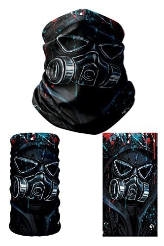 e taktik Multifunctional Painted Graffiti Seamless Knitting UV+ Neckerwear Face Mask Headband Bandana Do Rag Hairband