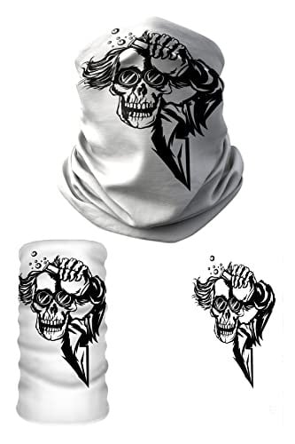e taktik Multifunctional Professor Skull Seamless Knitting UV+ Neckerwear Face Mask Headband Bandana Do Rag Hairband