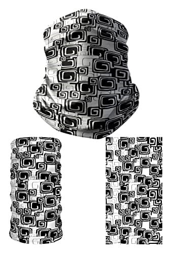 e taktik Multifunctional Squares With Illusions Seamless Knitting UV+ Neckerwear Face Mask Headband Bandana Do Rag Hairband
