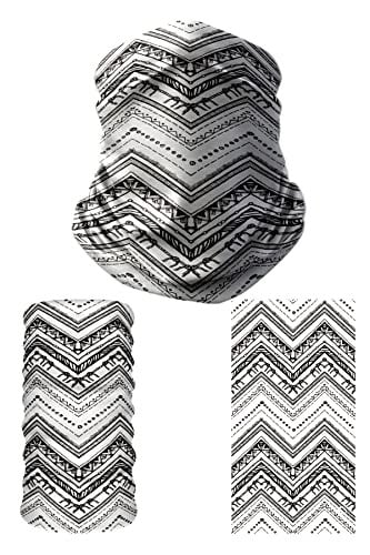 e taktik Multifunctional Zigzag Mandala Seamless Knitting UV+ Neckerwear Face Mask Headband Bandana Do Rag Hairband